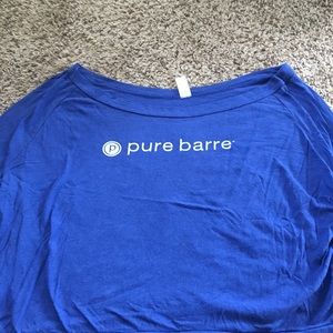 Pure barre slouchy shirt